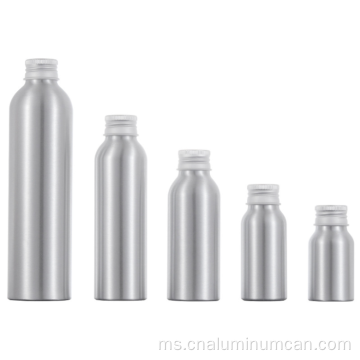 Botol aluminium minuman air tertutup